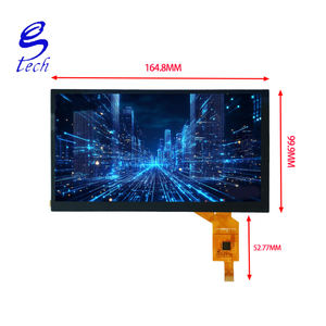 Nueva Pantalla Táctil Capacitiva Intellitouch de 7 Pulgadas GT911 LCD para Uso Industrial/Empresarial - Product Image 1