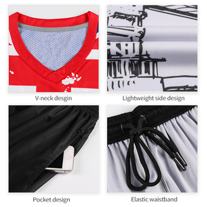 Maglia da <span class=keywords><strong>calcio</strong></span> personalizzata per bambini a buon mercato per bambini maglia sportiva blu e bianca per bambini divise sportive divise da <span class=keywords><strong>calcio</strong></span> kit per ragazzi - Product Image 5