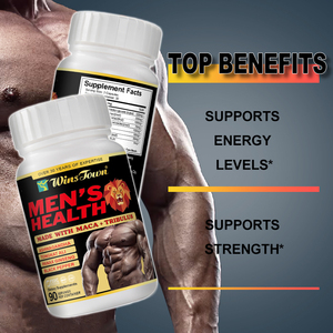 Wisntown Male Fertility Booster Maca & Ashwagandha Capsules pour la santé des hommes Produits de beauté - Product Image 5