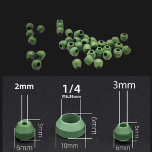 O-tipi kase davul mühür korozyon önleyici hortum yüksek sıcaklığa dayanıklı FKM kauçuk kromatografi aksesuarları 2mm3mm gaz makinesi - Product Image 4