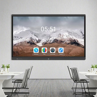 Leaderhub Distributeur Recherché 65 75 85 86 98 110 Pouces Cartes Intelligentes Numériques Multi Touch Lcd Écran Plat Interactif pour Réunion