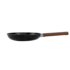 Nuovo arrivo padella da cucina antiaderente con manico <span class=keywords><strong>in</strong></span> legno 24cm <span class=keywords><strong>Set</strong></span> padella per padella con rivestimento <span class=keywords><strong>in</strong></span> <span class=keywords><strong>pietra</strong></span> - Product Image 2