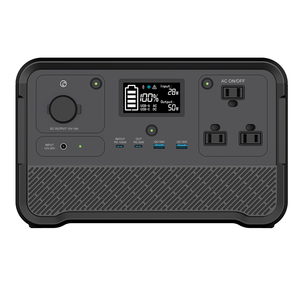 Station d'alimentation portable OEM ODM 700W LiFePO4 avec contrôleur MPPT, lampe torche solaire, onde sinusoïdale pure pour le camping et l'utilisation extérieure - Product Image 3