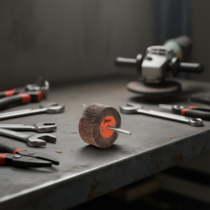 แผ่นขัดแบบวงล้อ 25x5 มม. ความหยาบ 80 กริต แกน 3 มม. สำหรับงานเจียร - Product Image 3