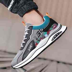 Chaussures de sport respirantes et légères à coussin d'air pour hommes, antidérapantes, style course et tennis, décontractées, pour le skateboard - Grande Vente - Product Image 5