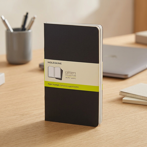 Carnet Moleskine Cahier L Pages Blanches A4 Papier Aquarelle Couverture en Cuir Logo Imprimé Cadeaux Promotions Disponibles Modèle 107192-3 - Product Image 3