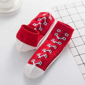 <span class=keywords><strong>Calcetines</strong></span> divertidos de diseñador para mujer y KTE-301, calcetín de diseño de vestido de colores, venta al por mayor, precio de fábrica - Product Image 2