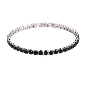 Bracelet PFT Hip-hop transfrontalier en or <span class=keywords><strong>et</strong></span> zircon pour hommes <span class=keywords><strong>et</strong></span> femmes – Chaîne tendance <span class=keywords><strong>et</strong></span> simple, accessoire très prisé - Product Image 3