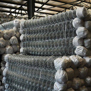 Valla de Construcción de Alambre Ciclónico Galvanizado con Alambre de Púas para Barrera de Seguridad en Patios de Equipos Industriales y Comerciales - Product Image 5