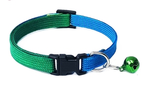 <span class=keywords><strong>Collar</strong></span> colorido de nailon con campana para gato y perro, <span class=keywords><strong>Collar</strong></span> pequeño para cachorro, arcoíris, otros collares para mascotas, venta al por mayor - Product Image 6