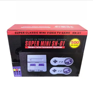 Mini Video Game Console Built-in 500 Games Compatible With N ES S FC SN ES TV Game console Exclusive Supplier
