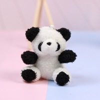 Porte-clés en peluche douce personnalisé, mini jouet en peluche pour sac à dos, breloque, cadeau de fête de mariage, fournisseur en gros