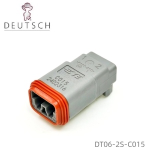 ขั้วต่อสายไฟตัวเมีย2ขาแบบซีลสีเทา <span class=keywords><strong>DT06</strong></span>-<span class=keywords><strong>2S</strong></span>-<span class=keywords><strong>C015</strong></span> - Product Image 4