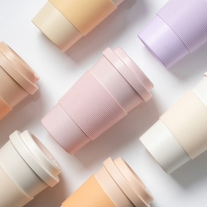 Mug à café réutilisable biodégradable en PLA de 12 oz/15 oz, respectueux de l'environnement, compatible lave-vaisselle, logo personnalisé OEM/ODM, cadeau écologique promotionnel - Product Image 1