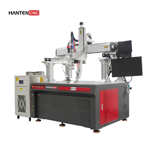 Machine à souder laser automatique à 3 axes avec caméra à tête de soudage pivotante pour le soudage de batteries de voiture - Product Image 3