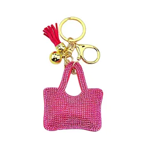 Porte-clés en cuir personnalisés, breloques drôles, pour sacs avec produits de bijoux, avec pendentifs en cuir PU