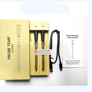 Super rapide 2 sondes sans fil IP67 étanche thermomètre à viande numérique en acier inoxydable <span class=keywords><strong>cuisson</strong></span> intelligente Bluetooth APP connexion - Product Image 3