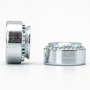 Lot de 10 écrous auto-serrants en acier inoxydable 304/acier au carbone, écrous à sertir, inserts d'écrous, écrous à pression M2 M3 M4 M5 M6 - Product Image 3