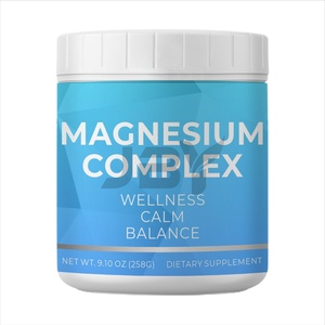 JBY OEM/ODM Fabrication de produits de marque privée Fournisseur de poudre de magnésium apaisante Aide à la relaxation du corps et des sentiments Compléments nutritionnels sportifs - Product Image 1