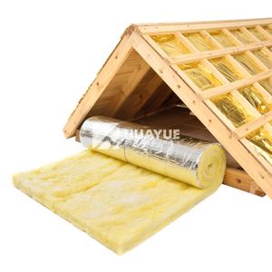 Couverture en laine de verre en aluminium industriel HUAYUE 50 mm (<span class=keywords><strong>épaisseur</strong></span> de 25 à 150 mm) pour usage domestique et commercial - Product Image 3