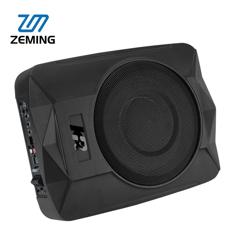 Subwoofer amplifié Bass Stereo Slim Competition Underseat 120mm Y35 Magnet Active Powered Subwoofer For Car