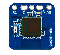 Sensor de Presencia Humana AIP Ultrapequeño HLK-LD2416, Detecta la Presencia y Distancia de un Cuerpo Humano, Sensor de Radar de Onda Milimétrica