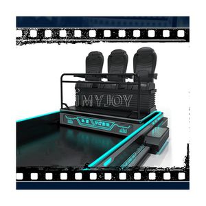 Horrifiant excitant fou mobile 9d vr projecteur cinéma chaise théâtre film jeux 5d cinéma camion mobile cinéma 7d cabine - Product Image 4