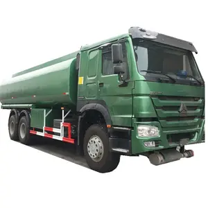 SINOTRUK HOWO 6X4 371HP 21CBM FUEL TANKER TRUCK WITH 25CBM TANKER TRAILER