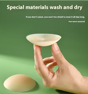 Силиконовые сексуальные неклейкие многоразовые накладки для сосков липкие многоразовые матовые клейкие невидимые силиконовые накладки для сосков для женщин - Product Image 2