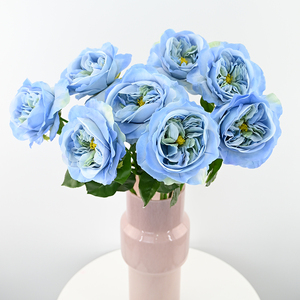 Rosa artificial realista de tacto de seda con sensación hidratante para juego de regalo romántico y arreglo de decoración de eventos corporativos <span class=keywords><strong>VIP</strong></span> - Product Image 3