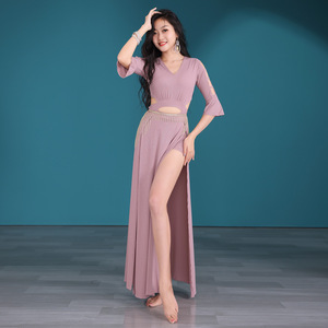 Vestido de <span class=keywords><strong>Danza</strong></span> <span class=keywords><strong>del</strong></span> <span class=keywords><strong>Vientre</strong></span> de Una Pieza con Aberturas en la Cintura para Mujer, Sexy, con Lentejuelas y Abertura Alta, Traje de <span class=keywords><strong>Danza</strong></span> <span class=keywords><strong>del</strong></span> <span class=keywords><strong>Vientre</strong></span> para <span class=keywords><strong>Clases</strong></span> de <span class=keywords><strong>Danza</strong></span> Oriental y Escenario - Product Image 1