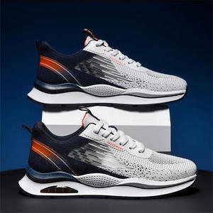 Nouveauté printemps, chaussures de sport et de loisirs pour hommes en maille respirante, personnalisation d'usine, vente en gros sur place - Product Image 1