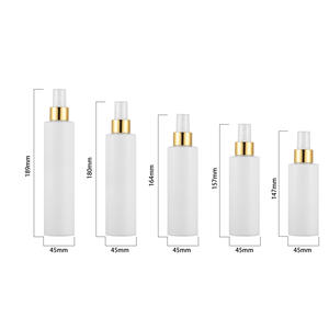 Botella de Spray Dorada de Lujo de 100ml 120ml 150ml 180ml 200ml 250ml, Botella de Spray Blanca para Tónico Cosmético, Perfume para el Cabello, 30ml 50ml 80ml - Product Image 5