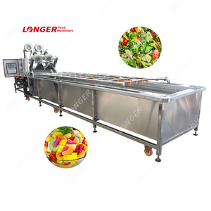 Máquina de Limpieza de Fruta del Dragón, Línea de Producción de Lavado y Secado de Hojas de Mostaza y Chile - Product Image 4