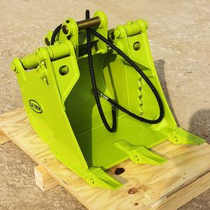 Cubo de fijación de cubo <span class=keywords><strong>4</strong></span> en 1 para miniexcavadora de MINICARGADORA a la venta - Product Image 4