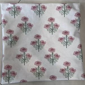 Taie d'oreiller en coton épais avec photos réelles, housse de <span class=keywords><strong>coussin</strong></span> à imprimé floral et design bohème avec fermeture éclair/ - Product Image 5