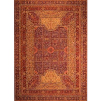 Tapis en laine tissé à motif géométrique de style pastoral, prix de gros fournisseur chinois, pour salon, chambre et bureau