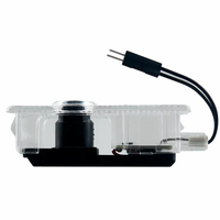 Lampe LED 3D Effet Ombre Fantôme en Aluminium et Plastique pour BMW Séries 1/3/5/6/7X/Z, 5W, Canbus, Logo, Feu Arrière, Lampe de Porte, Tension 12V
