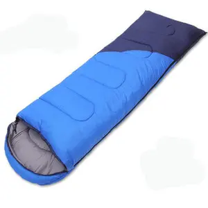 Mumien schlafsack Ultraleichter Rucksack Camping und Durchgangs schlafsack mit Reiß verschluss