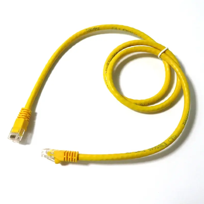 Network communication RJ45 Crystal head network cable cat5e 8p8c network cable for computer