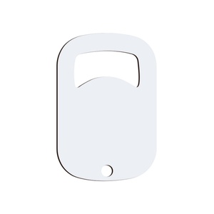 ที่เปิดขวดโลหะแบบสั่งทำขายส่ง สำหรับงานซับลิเมชั่น  ทำจากสแตนเลส  สำหรับงาน DIY  ที่เปิดขวดไวน์เพื่อการส่งเสริมการขาย - Product Image 3