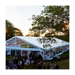 Tente de banquet de haute qualité tente d'événement de fête de mariage en plein air <span class=keywords><strong>grande</strong></span> tente de chapiteau d'événement de fête de mariage transparente de luxe - Product Image 3