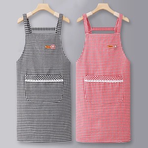 Delantal <span class=keywords><strong>de</strong></span> Cocina Francés <span class=keywords><strong>de</strong></span> Algodón Rosa con Diseño <span class=keywords><strong>de</strong></span> Cangrejo - Product Image 3