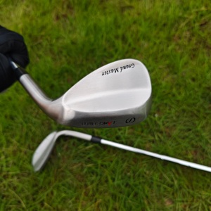 Stock limité – Ensemble de fers de <span class=keywords><strong>golf</strong></span> unisexe Raw <span class=keywords><strong>Pitching</strong></span> S Flex en acier inoxydable forgé avec poignée en caoutchouc et manche en acier pour droitiers - Product Image 5