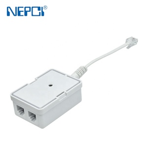 Adaptador de Módem <span class=keywords><strong>ADSL</strong></span> con Conector <span class=keywords><strong>RJ11</strong></span> 6P2C de Fábrica NEPCI con Cable de Conexión XJY-CN-01 Adaptador <span class=keywords><strong>ADSL</strong></span> POTS Y para Línea <span class=keywords><strong>ADSL</strong></span> y Teléfono - Product Image 4