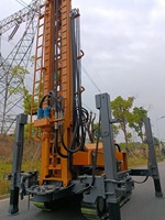 Machine pneumatique de puits d'eau de chenille de profondeur de perçage de Yl-350s 350m conduite par le moteur diesel