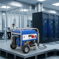 Générateur diesel silencieux triphasé Yuchai 2.8-18kW, 10kW, 12kW, 14kW, 20kVA, 26kW, à bas prix, avec moteurs Cummins et Weichai