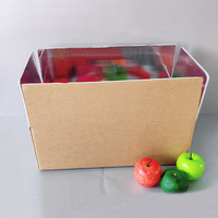 Boîtes d'expédition en mousse d'aluminium imperméable pour l'emballage alimentaire, l'expédition de fruits de mer
