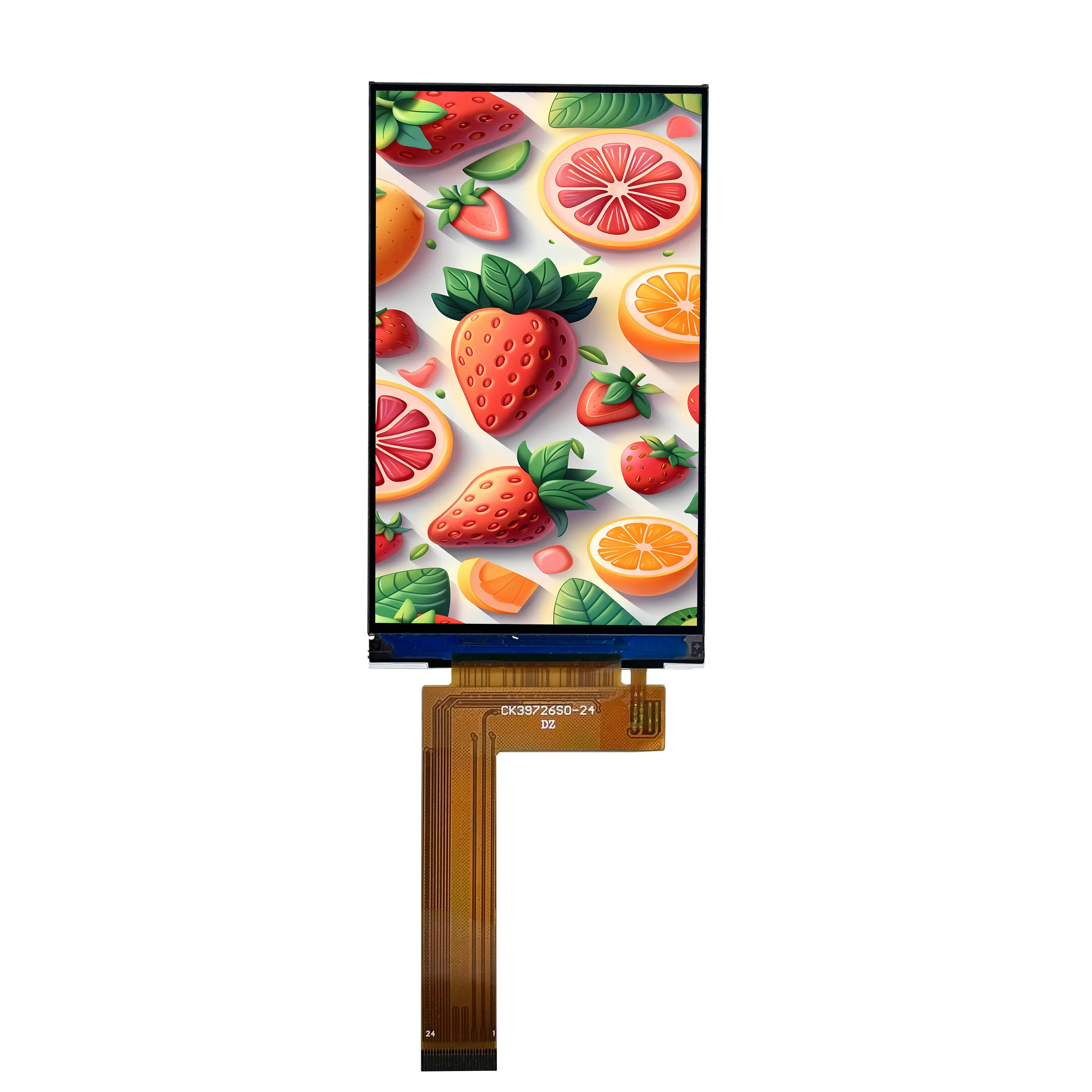 Transmissive 3.97 inch TFT LCD Portrait Display 480*800 with 2 Lanes Mipi Interface for Smart Home Device