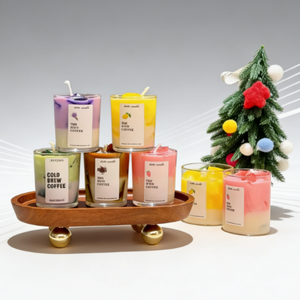 Bougie parfumée créative en forme de boisson fruitée, café glacé ou thé, cadeau d'aromathérapie pour anniversaire ou fête - Product Image 3